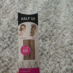 Half Up Bun Maker